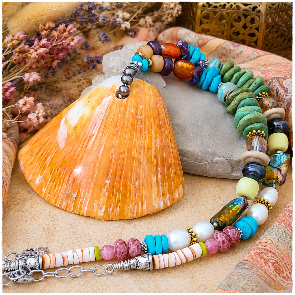 Spiny Oyster Necklace