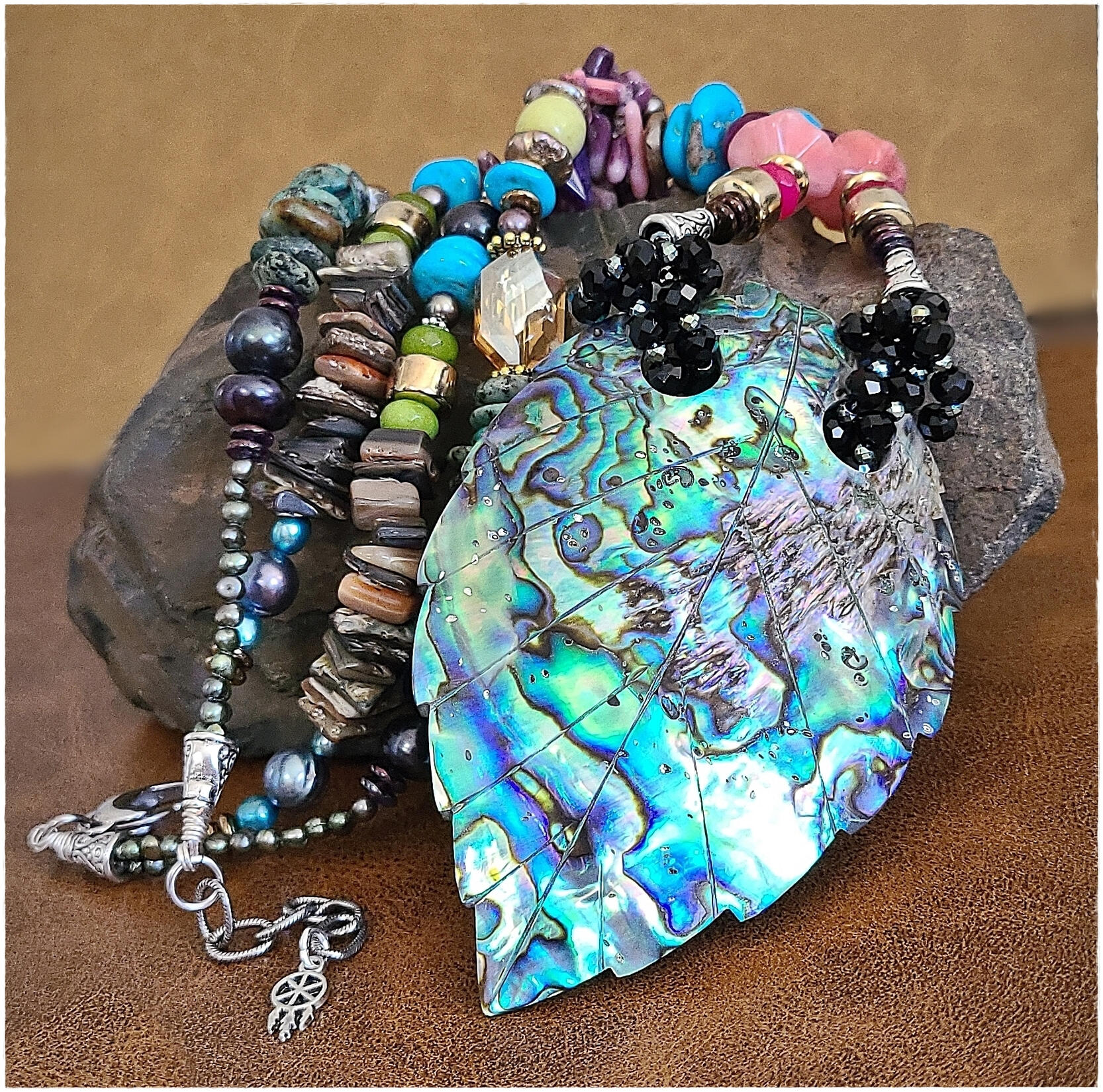 Abalone Artisan Necklace